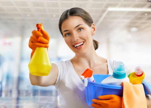 Scheduled office cleaning service for businesses in N22