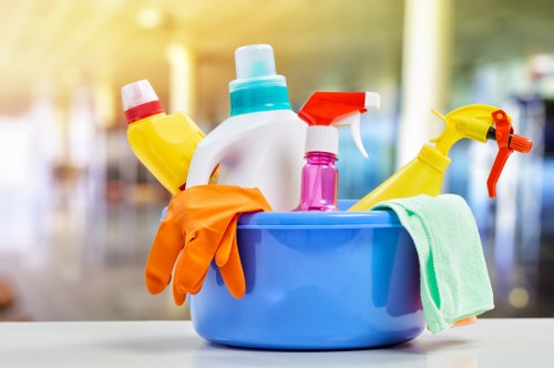 Professional end of tenancy cleaning in a North London property kitchen