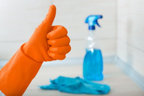 Regular house cleaning service in a North London home